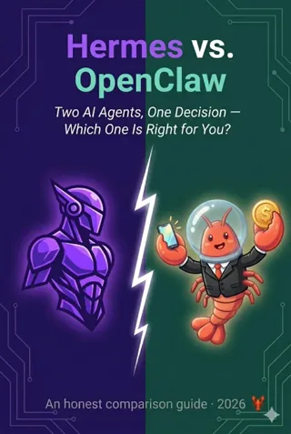Hermes vs OpenClaw cover